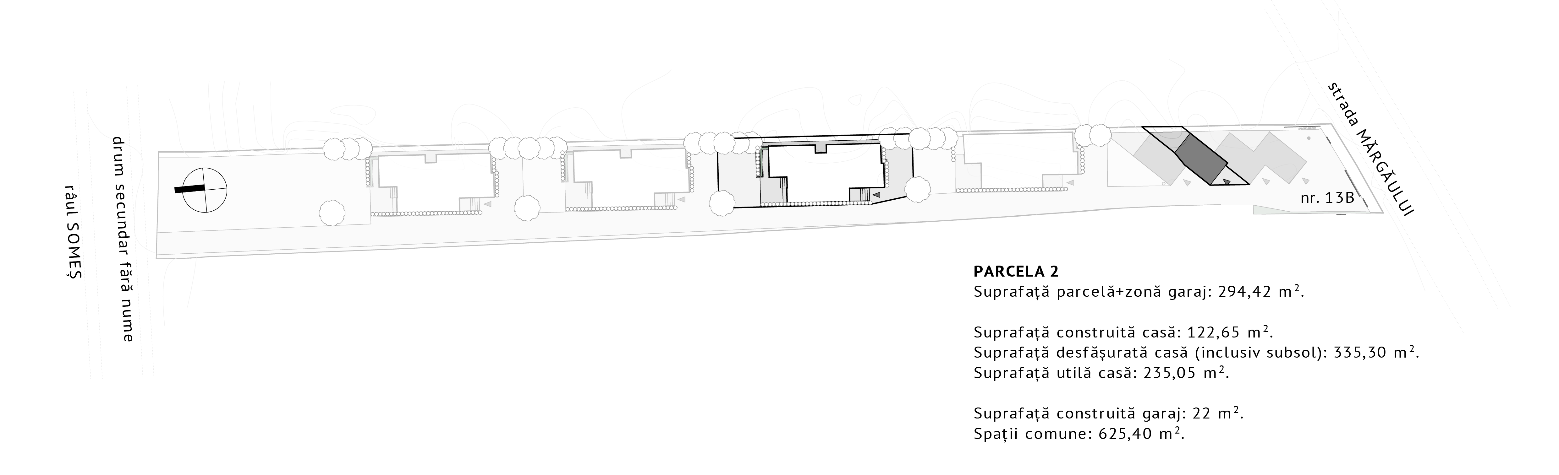 Plan situatie parcela 2