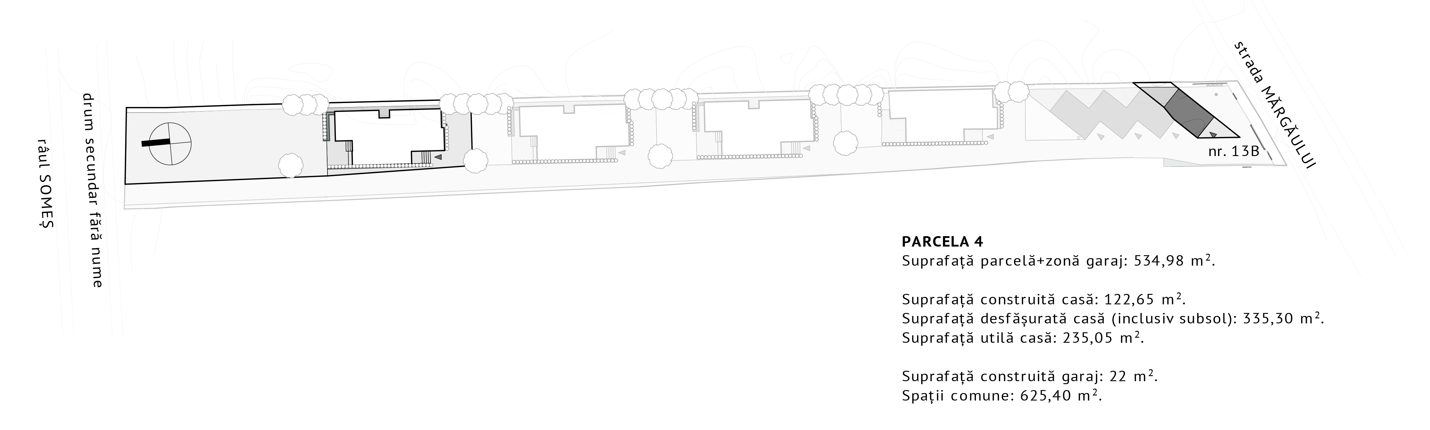 Plan situatie parcela 4 Plan situatie parcela 4